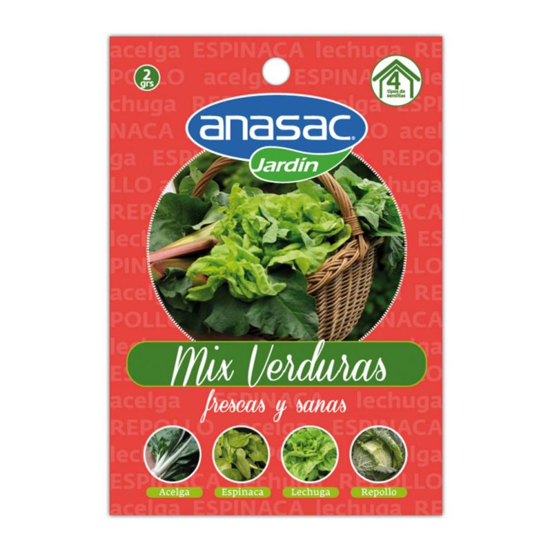 S SEM MIX DE VERDURAS ANASAC (2 GR)