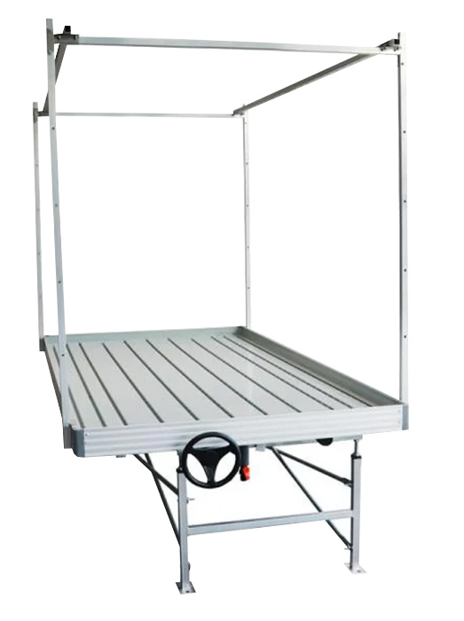 MESA ROLLING BENCH CON TRELLIS