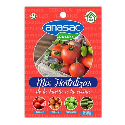 [1503781] S SEM MIX HORTALIZAS ANASAC (2,5 GR)