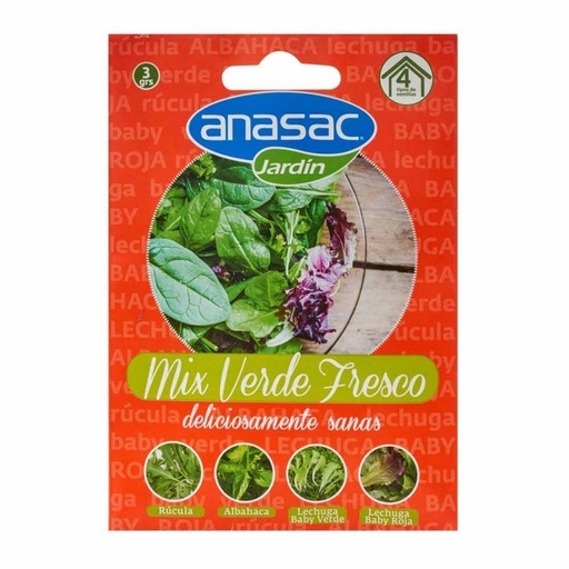 [1503811] SEM MIX VERDE FRESCO ANASAC (3 GR)