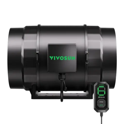 EXTRACTOR REGULABLE 200MM VIVOSUN AEROZESH